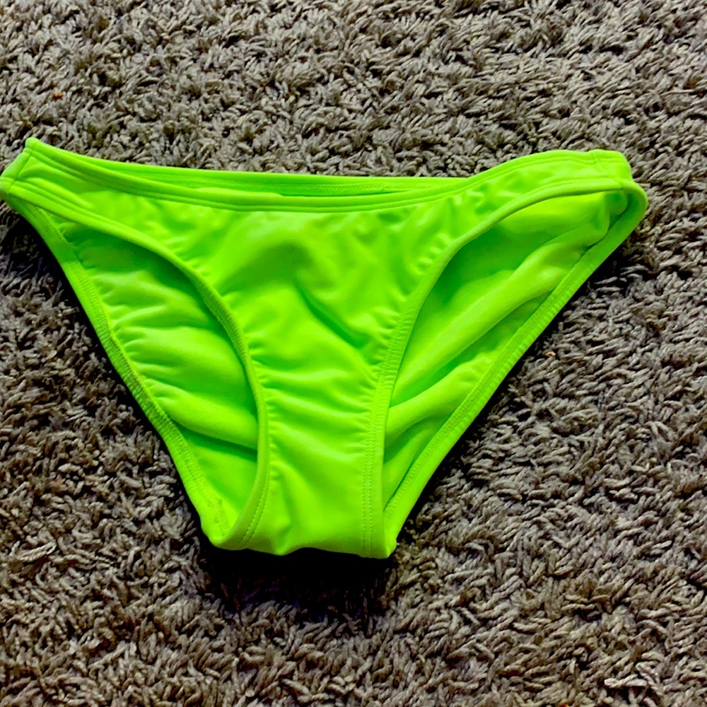 Lime green bikini bottoms